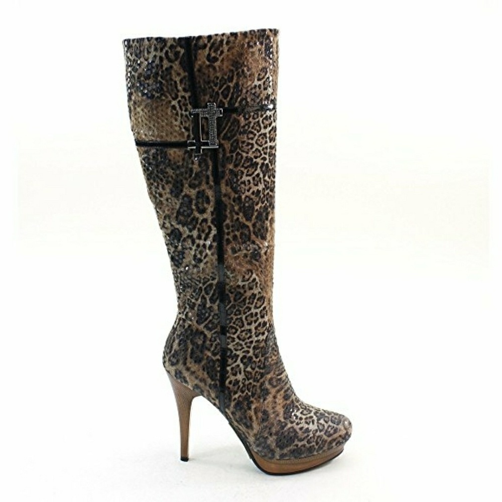 Sexy Leopard Boot - Picture 2 of 4